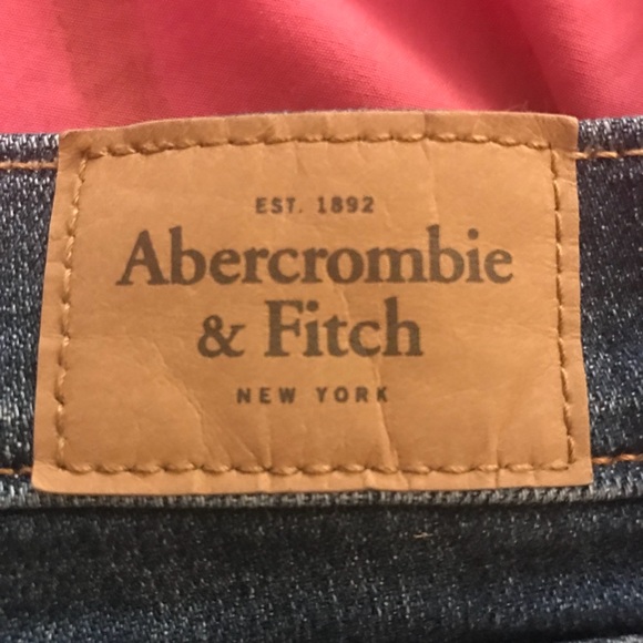 Cut off denim shorts by Abercrombie and Fitch S4 - Picture 5 of 6